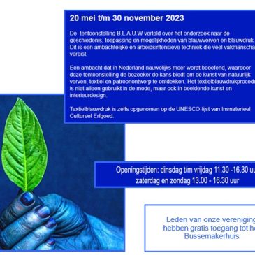 Boorn & Boerschop 2023-02: Tentoonstelling Bussemakerhuis